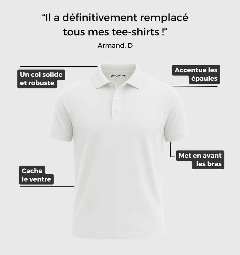 Pack de 9 Polos - Blanc