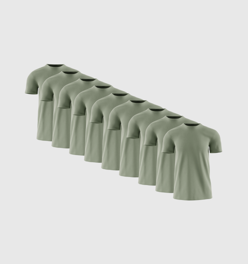 Pack de 9 - Kaki